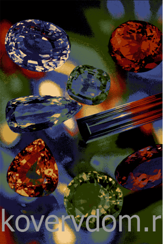 Ковер  AVANT-GARDE  CRISTAL синий 