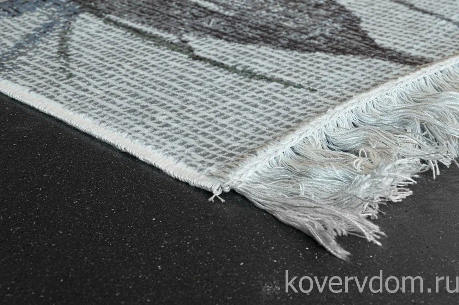 Ковер из вискозы и хлопка с цветами ROYAL PALACE 2020 17710 6767 Ковер из вискозы и хлопка с цветами ROYAL PALACE 2020 17710 6767