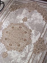 Ковер с бахромой HALIF F580 GRAY-GREEN