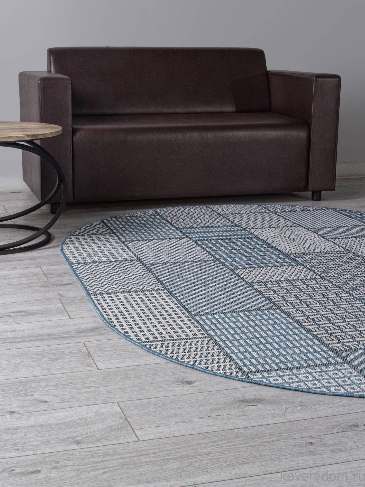 Ковер KAIR S160 BLUE Овал