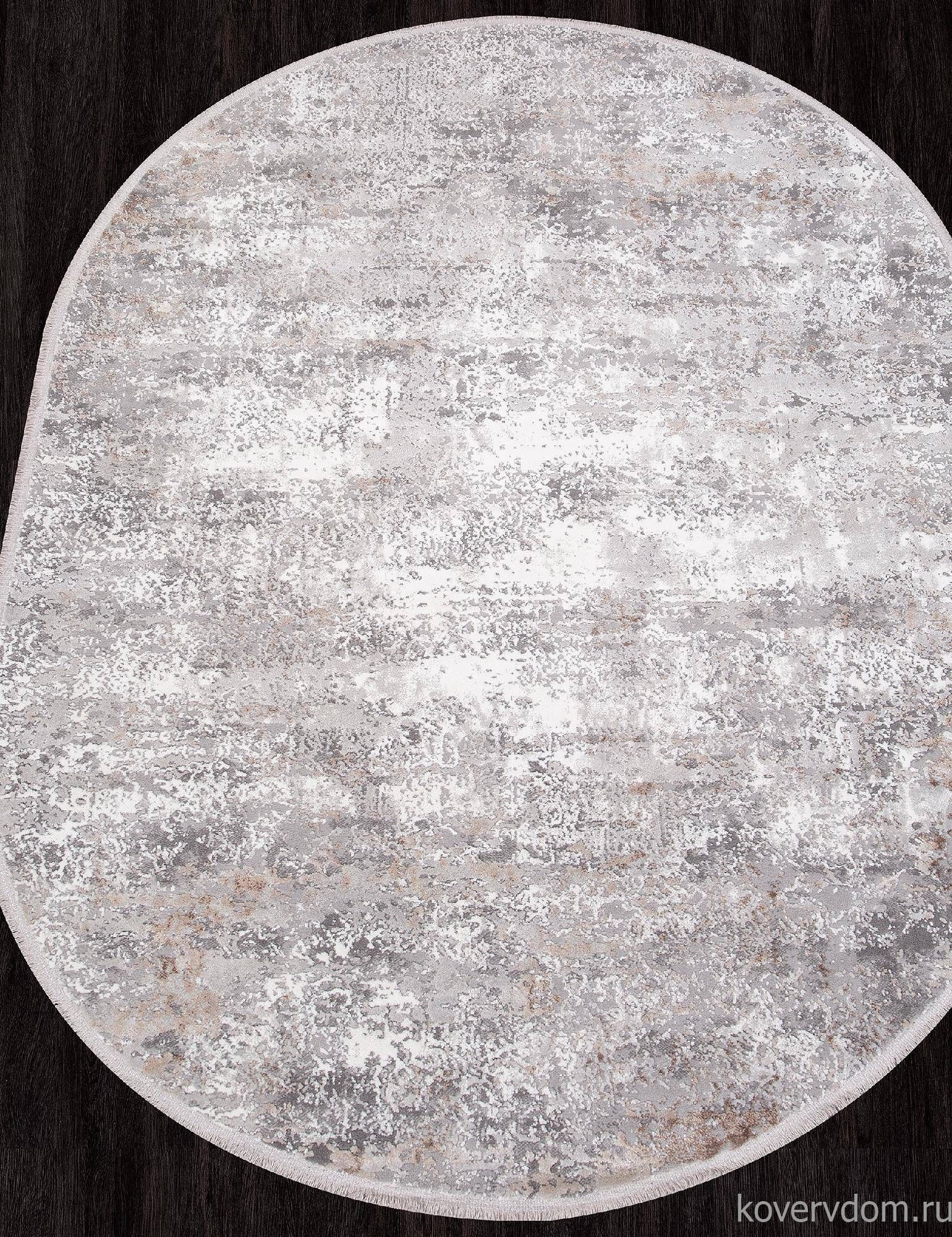 Ковер MODA 1383 ACIK GRI Овал Ковер MODA 1383 ACIK GRI Овал