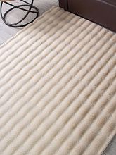 Ковер длинноворсовый в спальню BUBBLE PX1001 L.BEIGE
