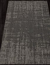 Ковер на кухню безворсовый-циновка KAIR-A S131 BLACK-GRAY