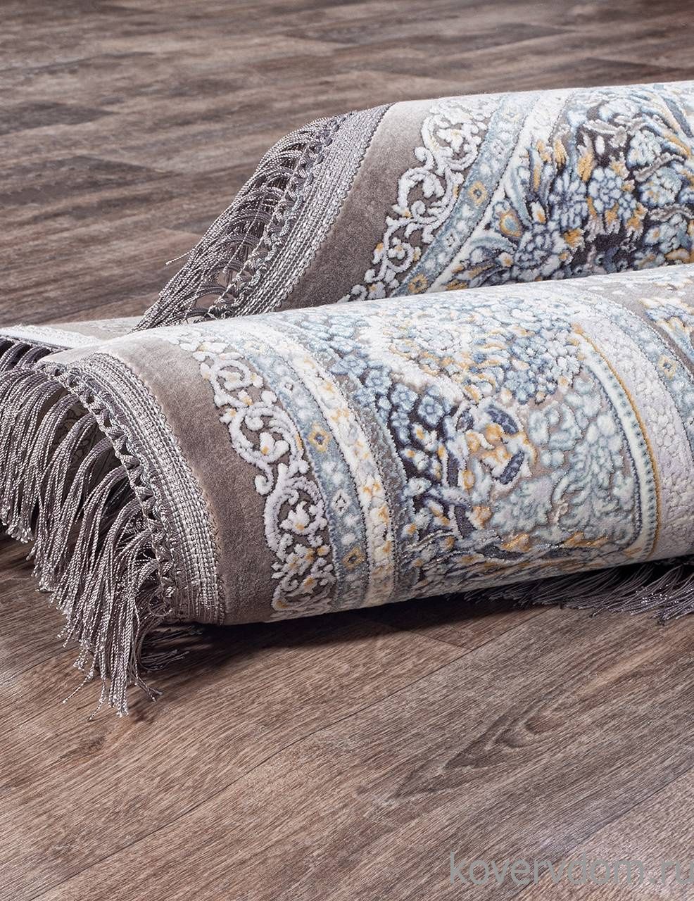 Ковер FARSI 1200 G256 GRAY Круг