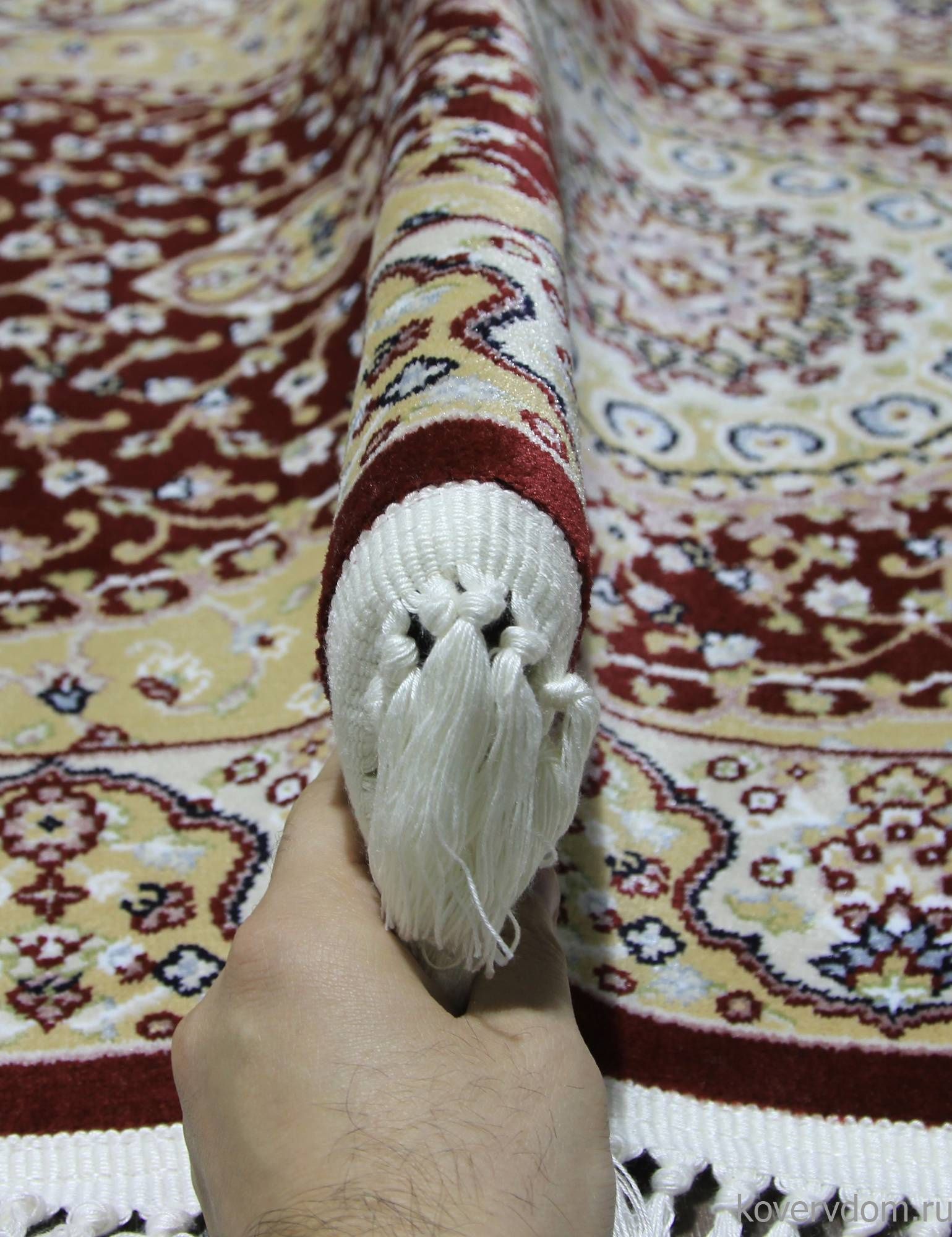 Ковер MASHAD PRESTIGE 02358A RED/RED Овал