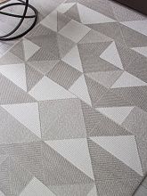 Круглый ковер OSTIN F603 GRAY