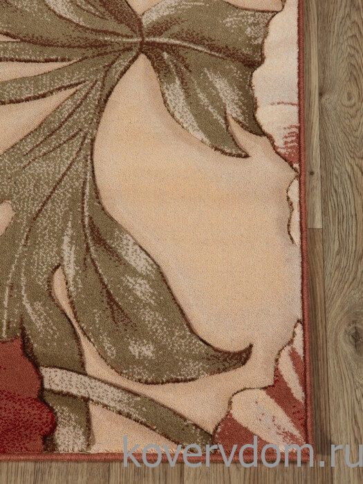 Шерстяной рельефный ковер Hunnu Relief 6A1260 130S