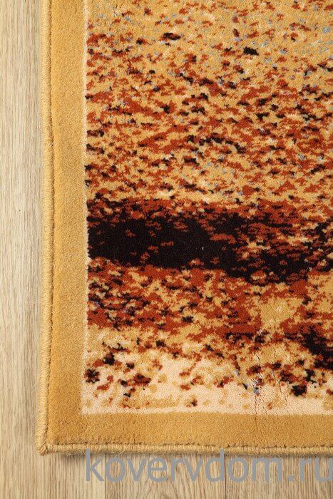 Шерстяной пейзажный ковер Hunnu 6S873 82 верблюды