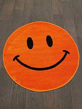 Круглый ковер в детскую SMILE NC19 ORANGE Круг