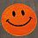 Ковер SMILE NC19 ORANGE Круг