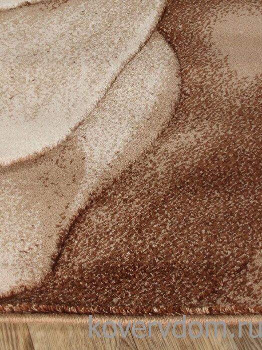 Шерстяной рельефный ковер Hunnu Relief 6A973 127S