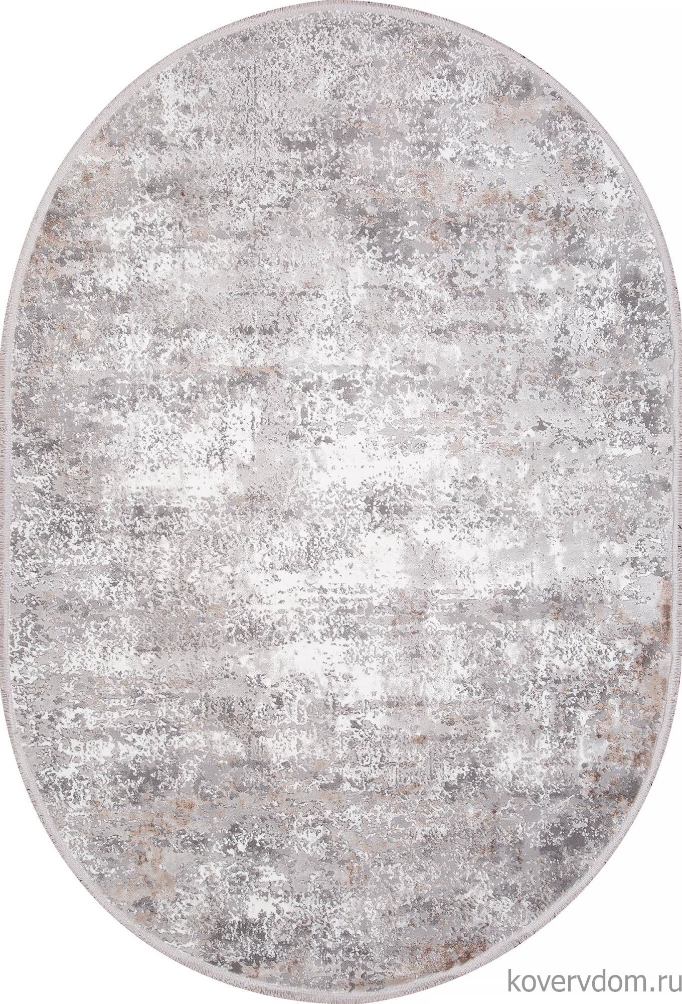 Ковер MODA 1383 ACIK GRI Овал Ковер MODA 1383 ACIK GRI Овал
