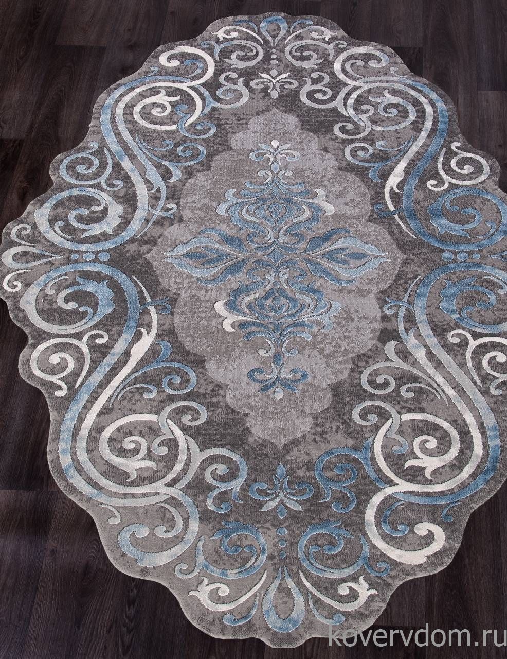 Ковер SAFIR 00858T BLUE / BLUE