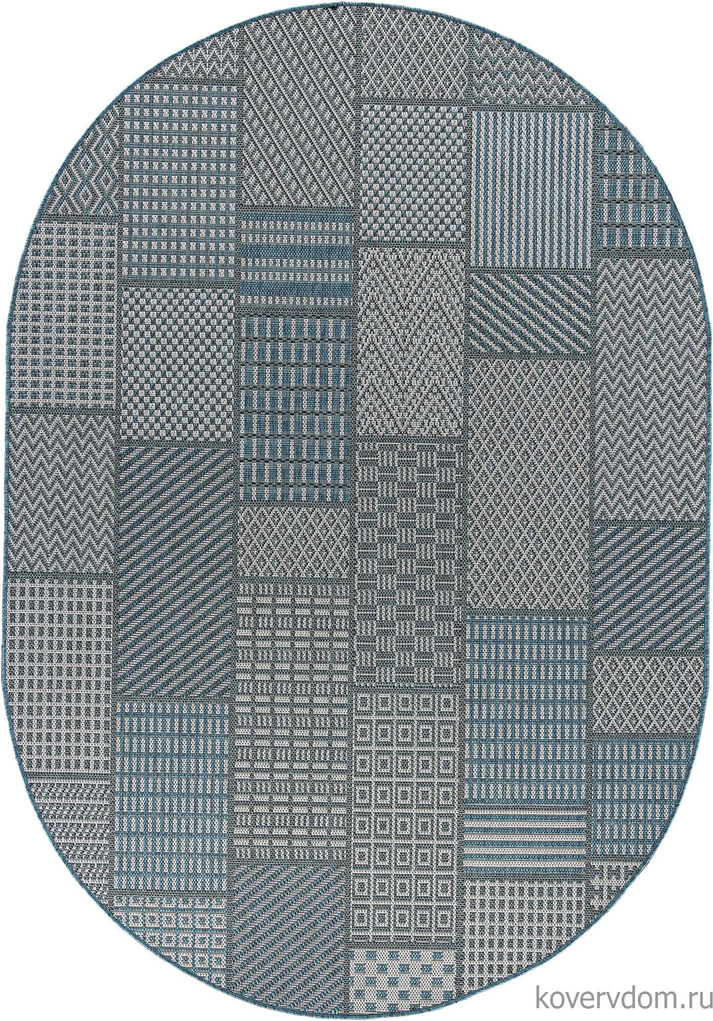 Ковер KAIR S160 BLUE Овал