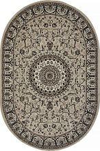 Круглый ковер GAVANA-A D409 BEIGE Овал