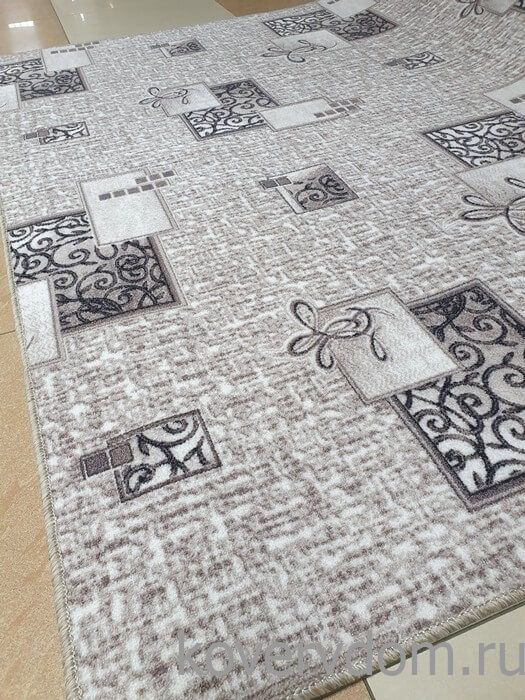 Ковер-палас АБСТРАКЦИЯ 1548-103 Серо-бежевый