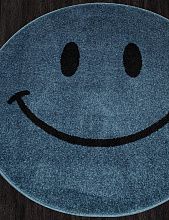 Ковер из России SMILE 2 NC19 BLUE Круг