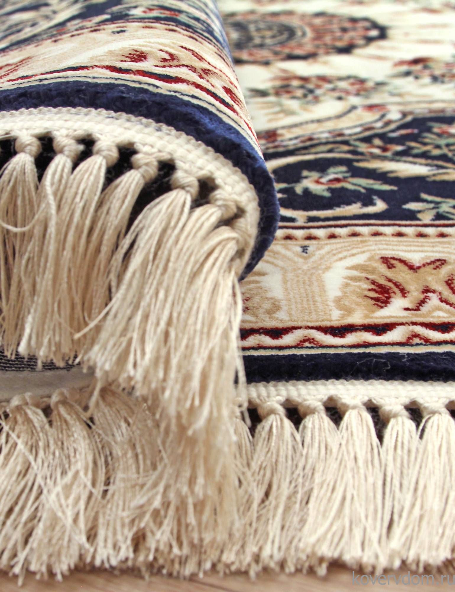 Ковер BROOKLYN 08615T BLUE / BLUE Овал