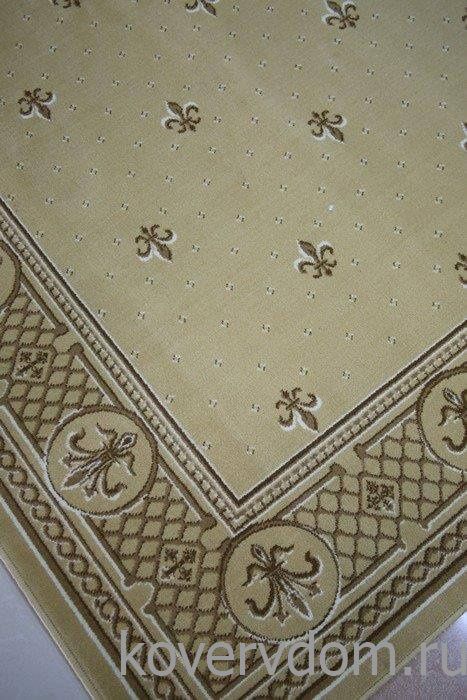 Полушерстяной ковер LILIA CLASSIC кофе