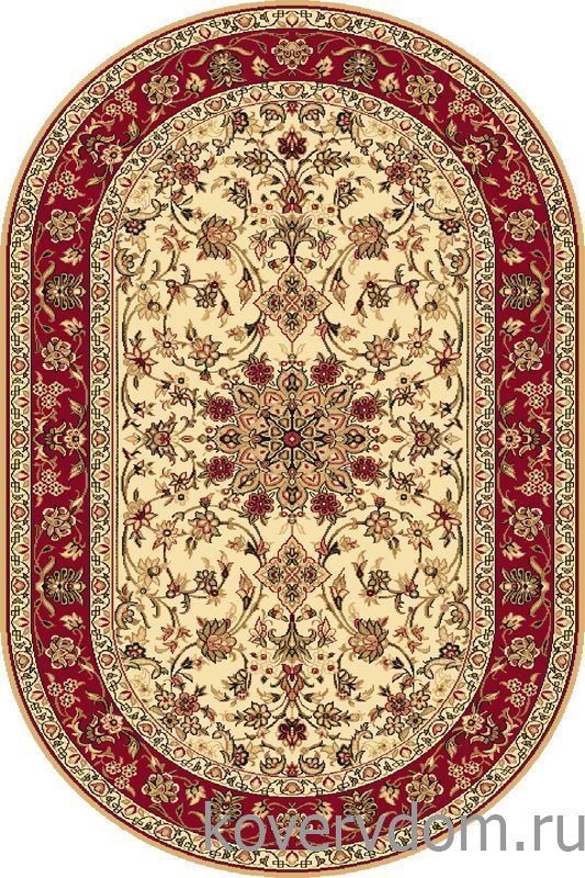 Ковер  STANDARD Samir cream ОВАЛ 