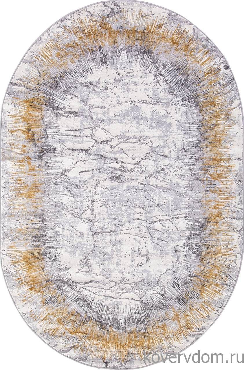 Ковер MODA 9802 ACIK GRI Овал Ковер MODA 9802 ACIK GRI Овал