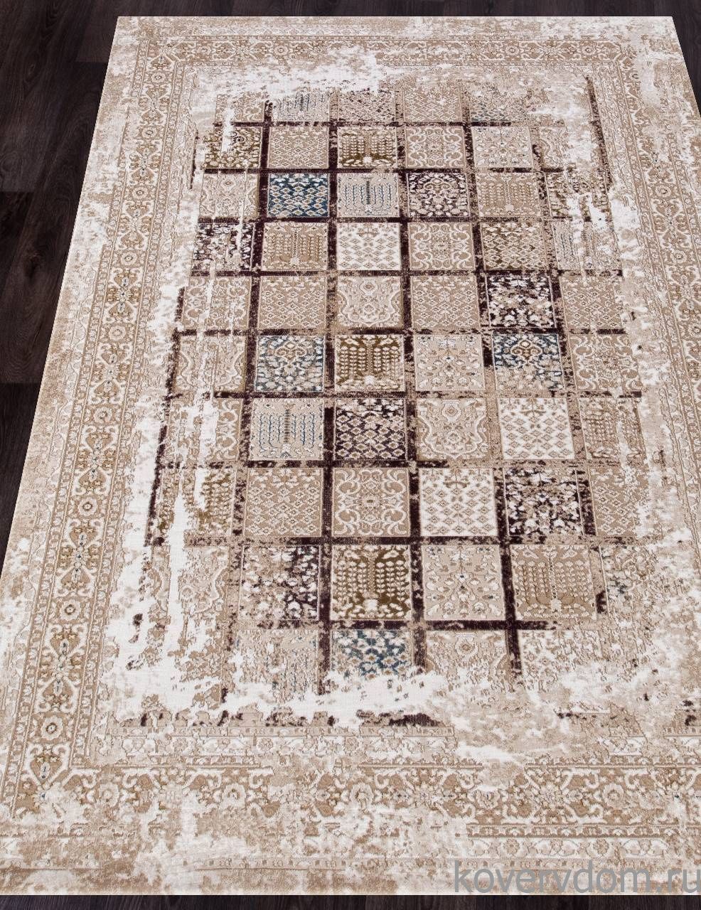 Ковер QUANTUM 03004B BROWN / BROWN Ковер QUANTUM 03004B BROWN / BROWN