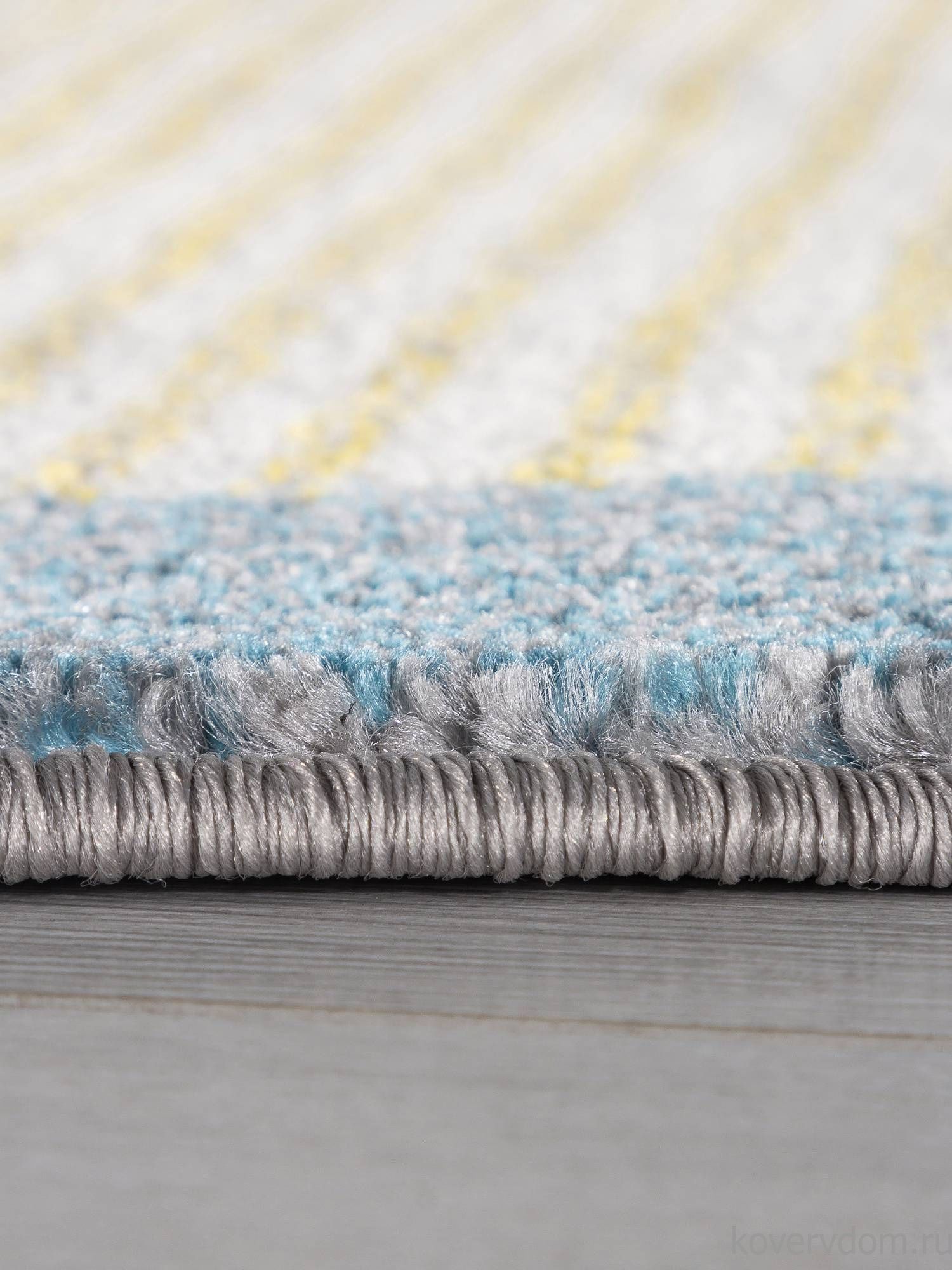 Ковер RIO F233 GRAY-BLUE Круг