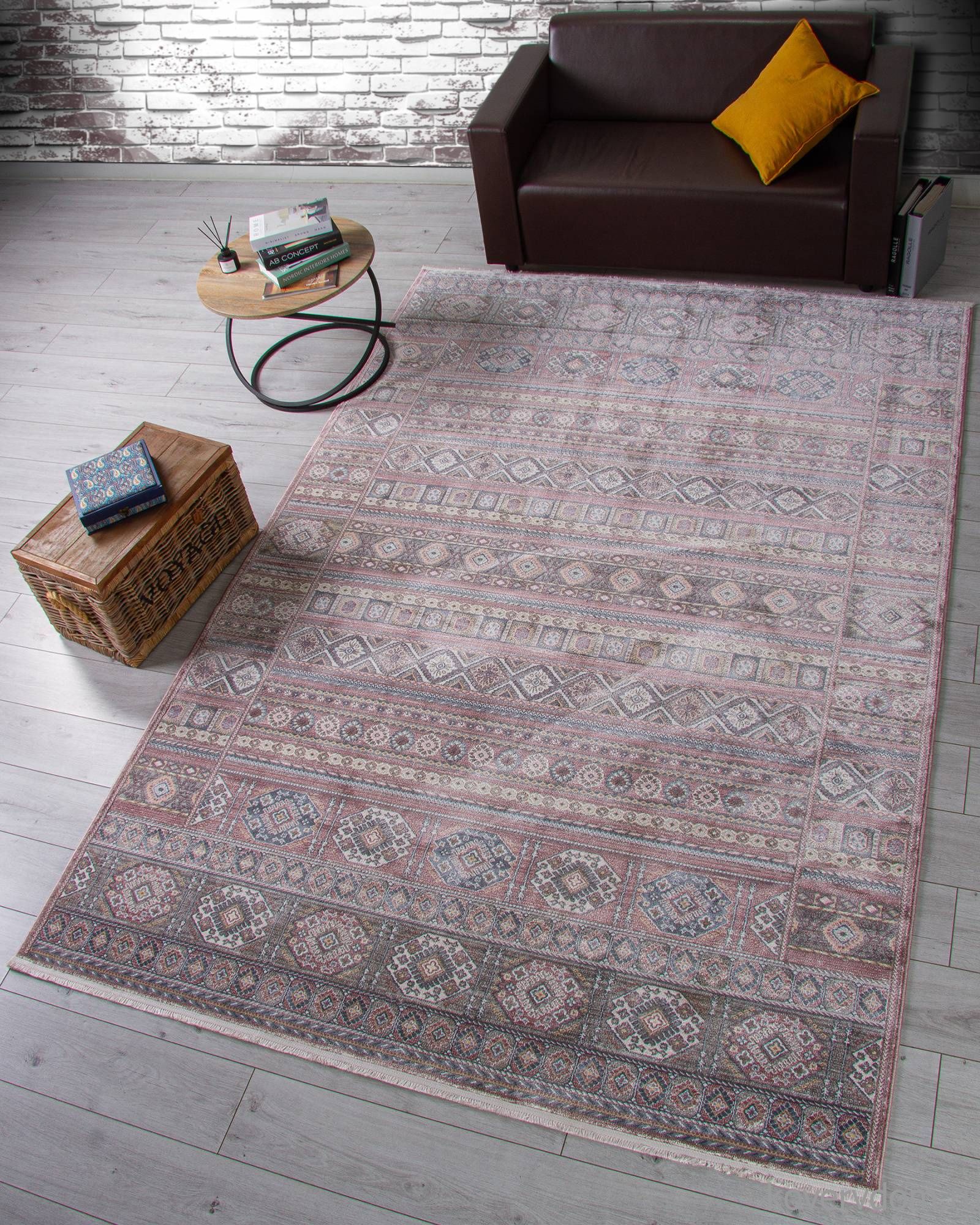 Ковер ZUMMA F602 PINK