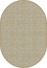 Рельефный ковер в стиле Модерн в гостиную из вискозы GENOVA R 38036 6525 90 ОВАЛ
