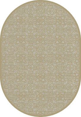 Рельефный ковер из вискозы GENOVA R 38036 6525 90 ОВАЛ