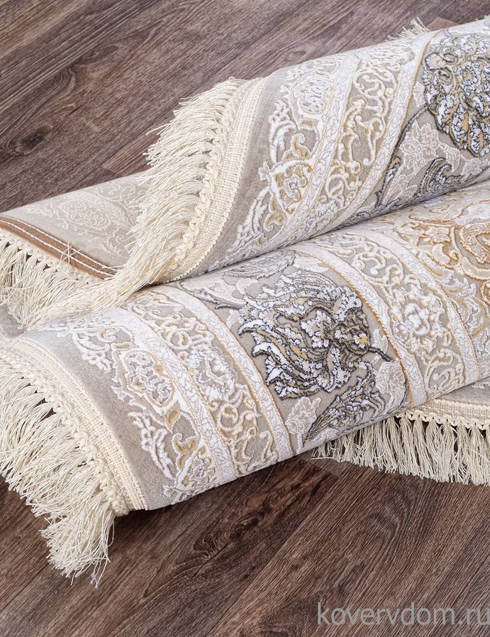 Ковер FARSI 1200 G142 LIGHT CREAM Круг