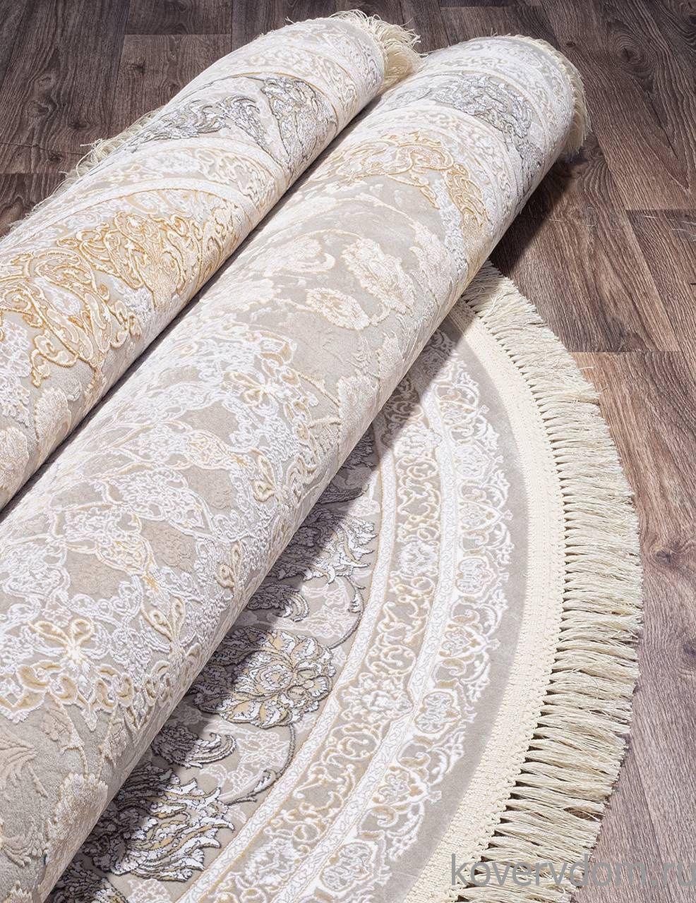 Ковер FARSI 1200 G142 LIGHT CREAM Круг