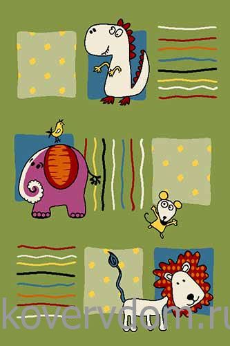 Детский ковер Кристэл 2891 GREEN Детский ковер Кристэл 2891 GREEN