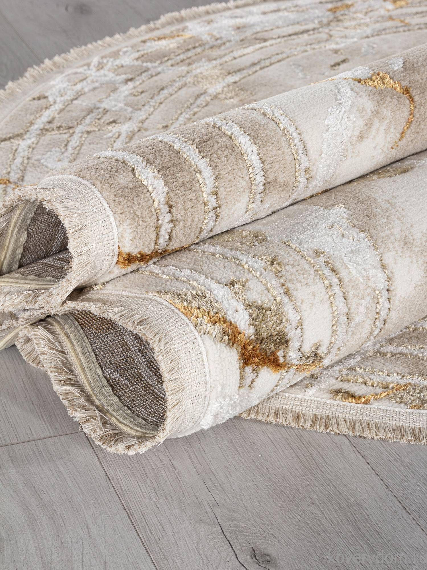 Ковер MOSSO 27243A CREAM / BEIGE Овал